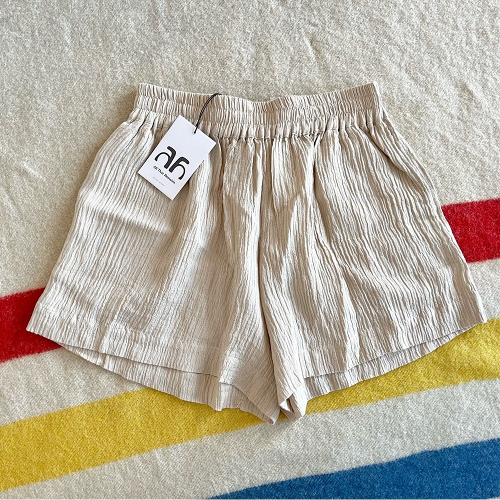 NWT All That Remains crinkle cotton Anna Shorts - Picture 4 of 6